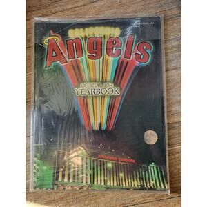1984 California Angels MLB Baseball Yearbook Near Mint / Fully Intact